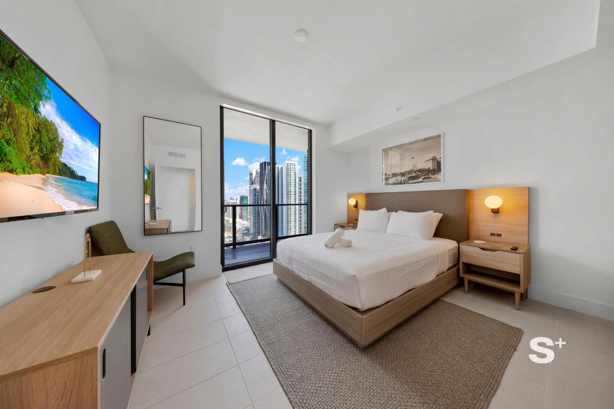 2-br Downtown Escape With Views Apartment Miami