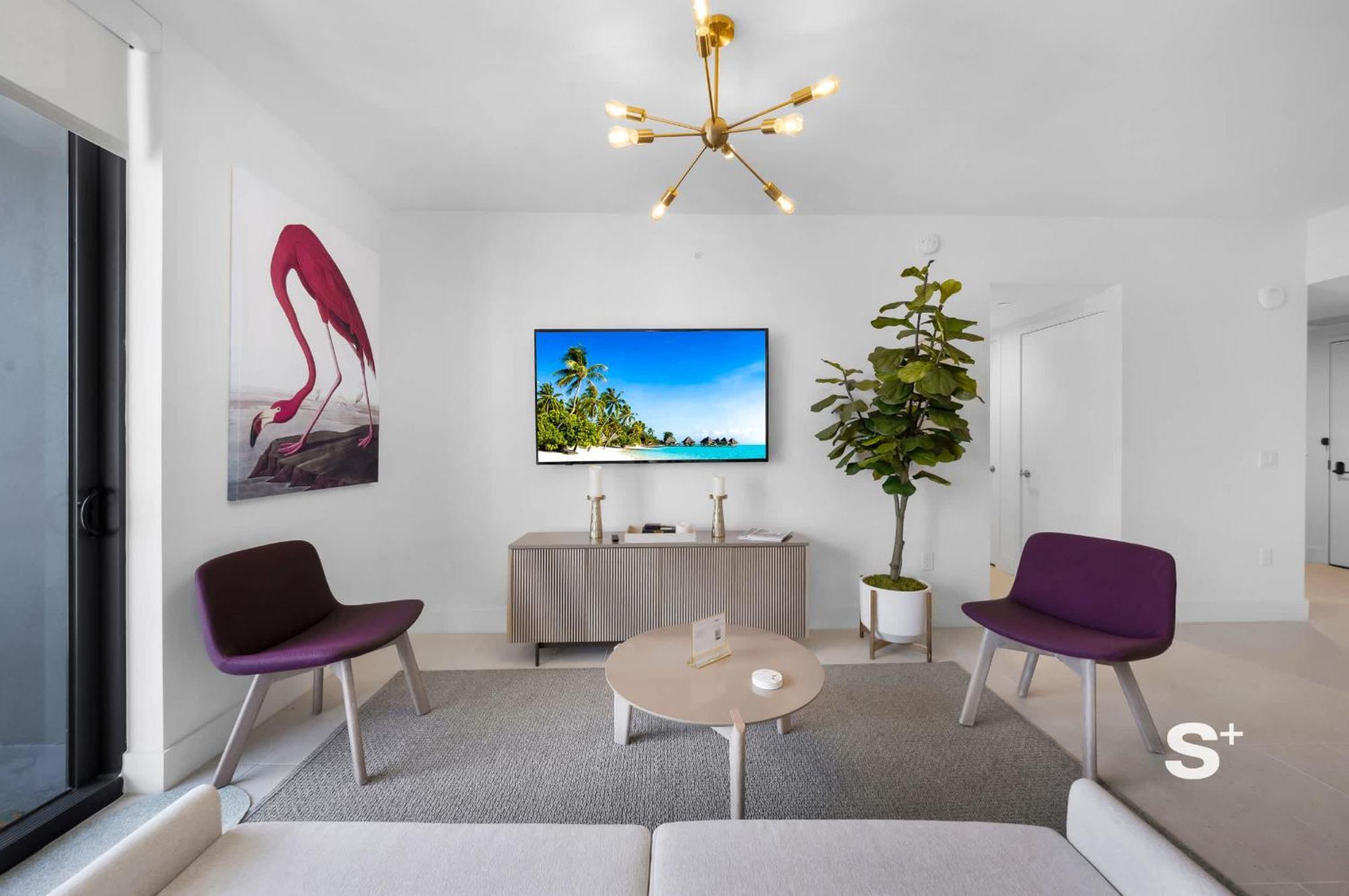 2-br Downtown Escape With Views Apartment Miami